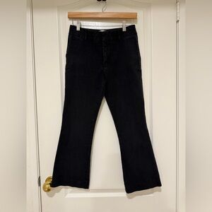 FRAME Le Crop Mini Boot Black Jeans Women’s Size 4 Cropped Bootcut